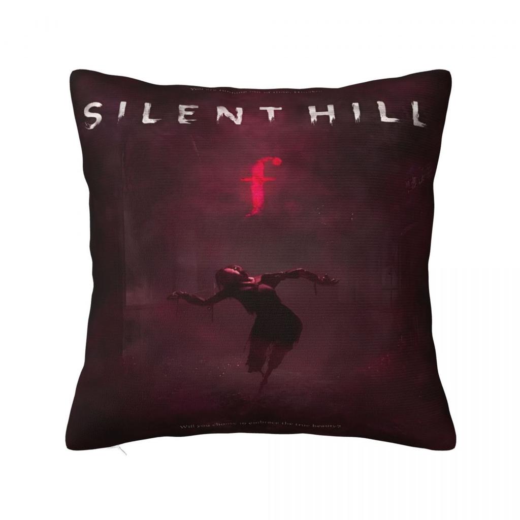 Car Decorations Silent Hill F Horror Game 2025 Pillowcase Merch Pillow Cover Zipper Multi Size