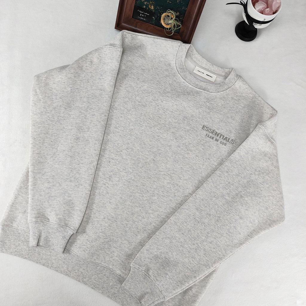 FOG Men's Round Neck Sweatshirt: 25 Styles, Double-Stitched, New Logo, Youthful, Loose Casual Pullover