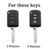 2 3 Buttons TPU Car Key Cover Case for Mitsubishi ASX Outlander Lancer EX Galant Pajero 2016 2017 Holder Bag Keychain Protector