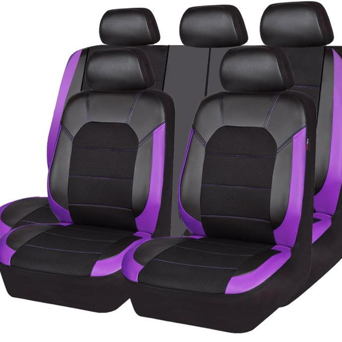 Universal PU Leather Car Seat Cover - Mexico, Russia, Europe, and America