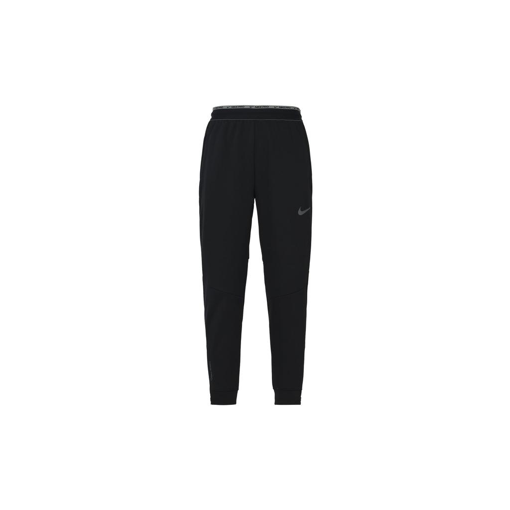 Nike NP TF Thermal Sphere Fleece Lined Thermal Elastic Cuff Long Socks Knitted Sweatpants Men's Black DD2123-010