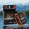 50m Nylon Anti-Curl Wear-Resistant Fishing Line - High-Grade Imported Silk for Competitive Fishing