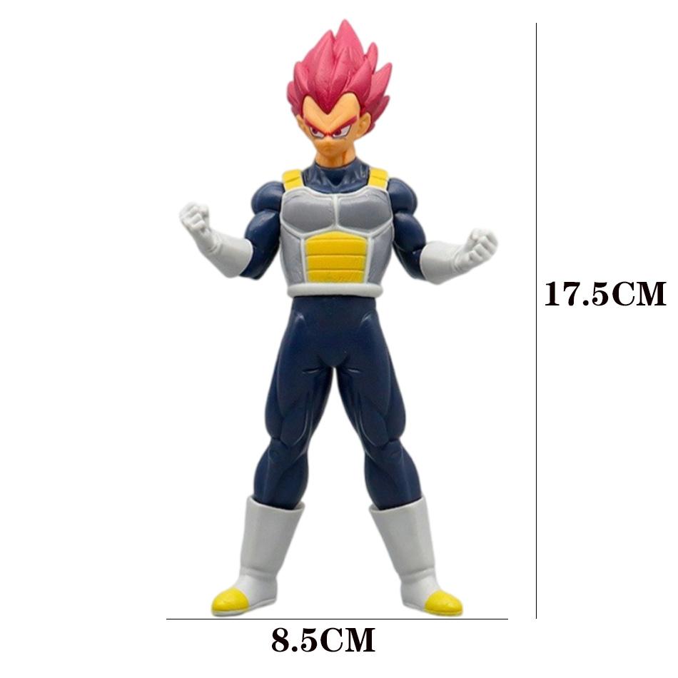 Dragon Ball Super Saiyan Anime Figurine Model Rose Goku Action Figure Gohan Figures Vegeta Statue Collection Toy Figma Z GK DBZ Round Sensory
