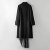 Autumn and Winter 100% Wool Coat Men's Long Over-the-knee Cashmere Coat Double-breasted Casual Woolen Coat New Style