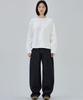 Marop 5115 Crop Oversized T-Shirt (Ivory)