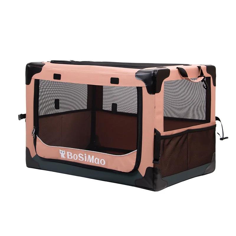 Pet Dog Tent Out Portable Pet Folding Cage Kennel Outdoor Travel Cage Dog Bag Pet Stroller Cat Carrier