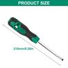Double Purpose Screwdriver With Wire Stripping And Cable Winding Function Magnetic Tip For Electrical Maintenance