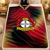 Flannel BlanketBayer Leverkusen Football Warm Soft Throw Blanket for Indoor Sofa Bed Living Room Use