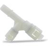 Heater Core Hose Connector, Heater Core Hose Tee Connector Compatible With Chevy 2000-2014 Tahoe Suburban Yukon, 2007-2014 Silverado Sierra,