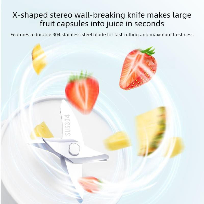 Juicer, Student-Friendly, Home Use, Multifunctional Juicer, Portable Juice Cup, Rechargeable, Compact Juicing Cup