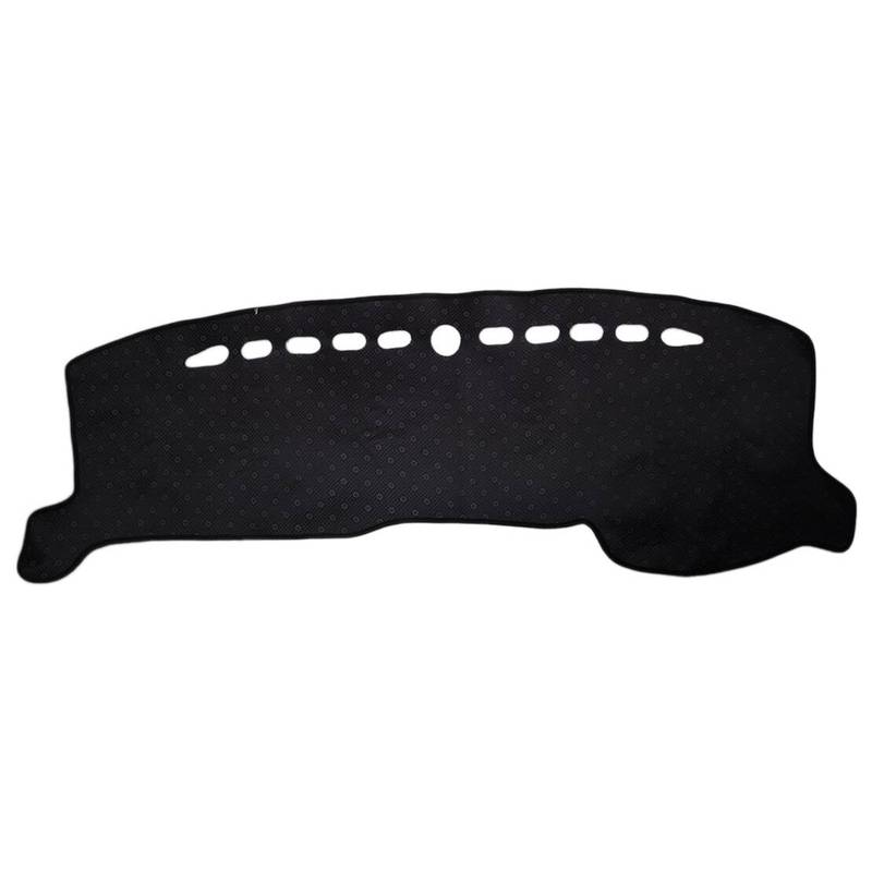 Front Dashboard Anti-Slip Cover Dash Mat Pad Black Polyester Fit for Ford Everest 2024 LHD