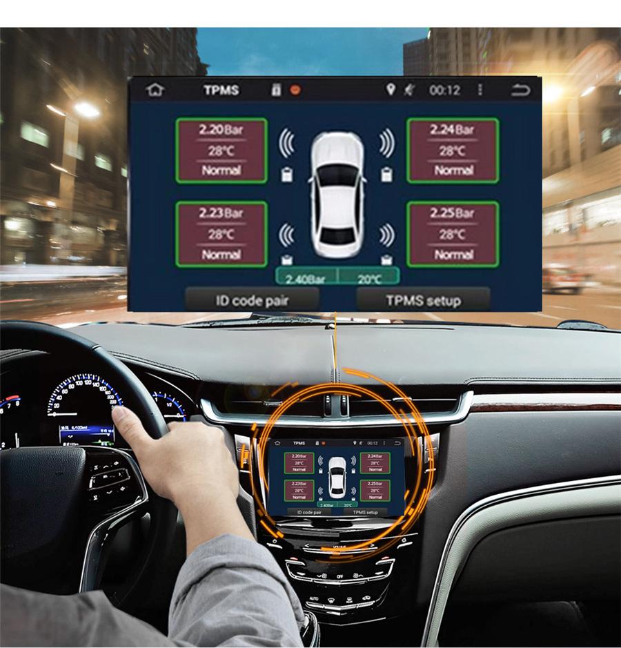 

Система TPMS 5 шт. Внешний датчик Android Радио Toyota