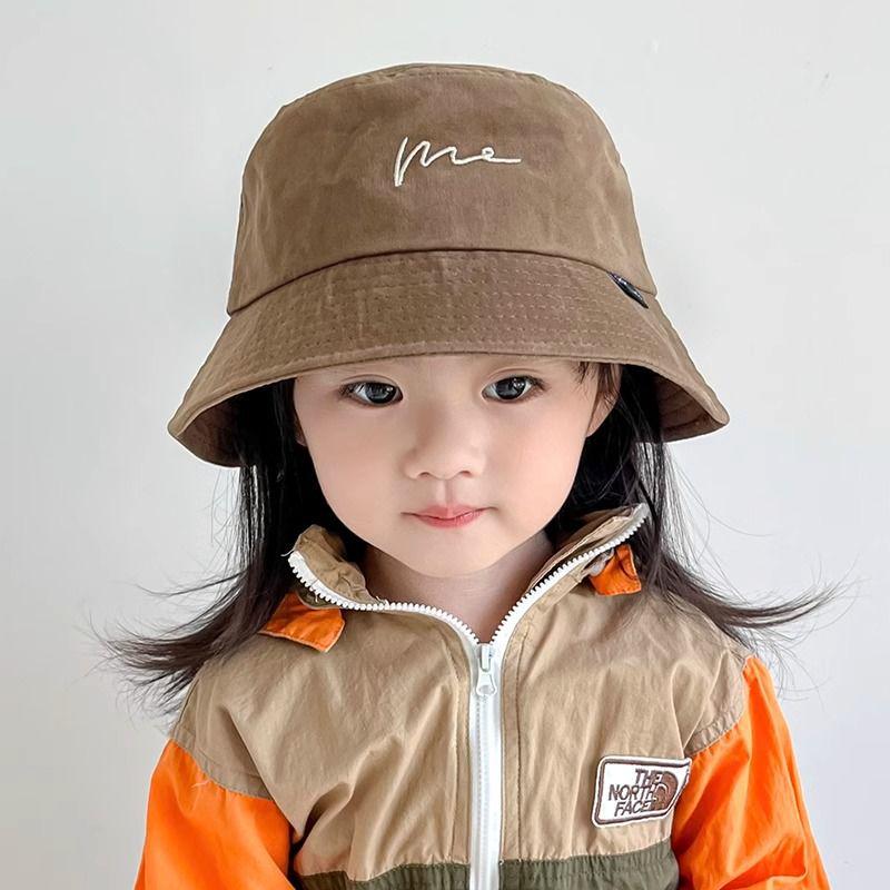Koreanischer Stil Kleinkind Eimerhut für Jungen und Mädchen, Dünner Frühling/Herbst Kinderhut, Neuer Stil 2026