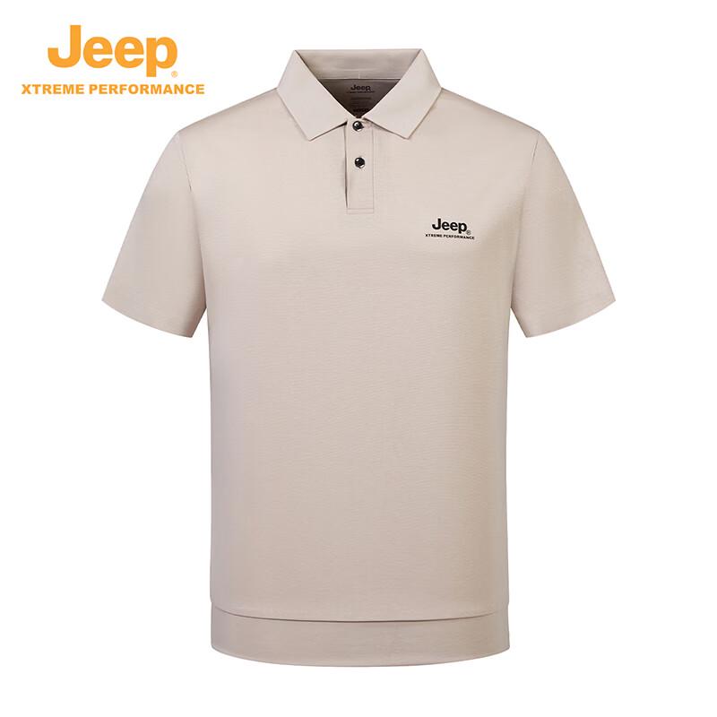 

Jeep Men s Short Sleeve Cooling Polo Shirt L