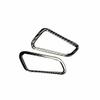 For Cadillac XTS 2013-2019 Carbon Fiber Dashboard L&R Air Outlet Vent Trim 2pcs