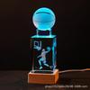 Crystal Engraved Kobe Basketball Star Luminous Night Light