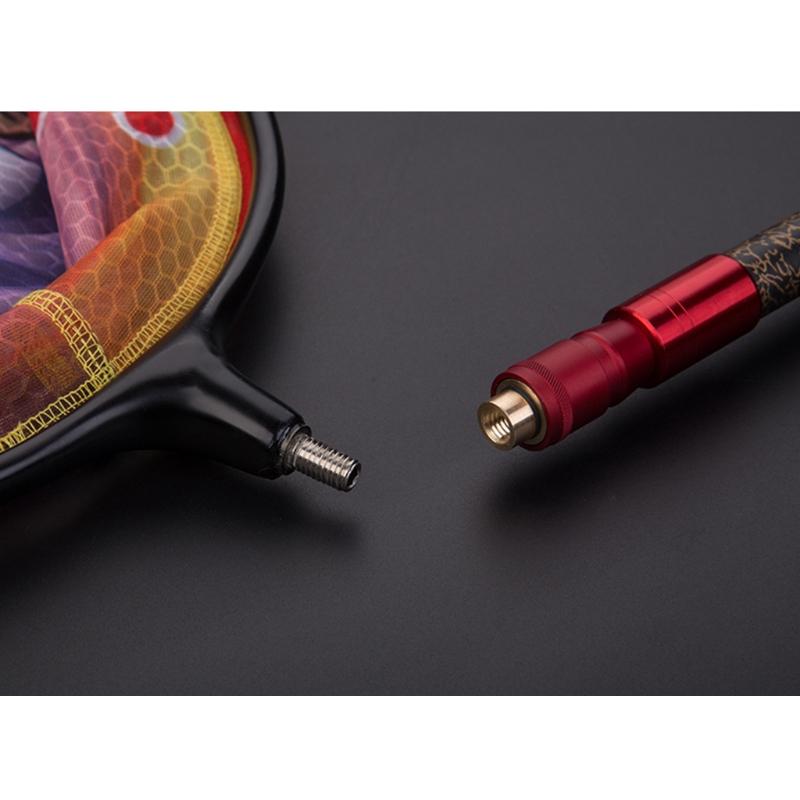 Quick Release Net for Head Adapter Fishing Rod Connector Screw,Fishing Landing