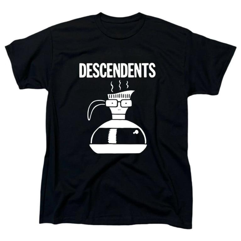 DESCENDENTS T-shirt coffee pot Music Band Rock Punk Goth Metal Unisex Te M