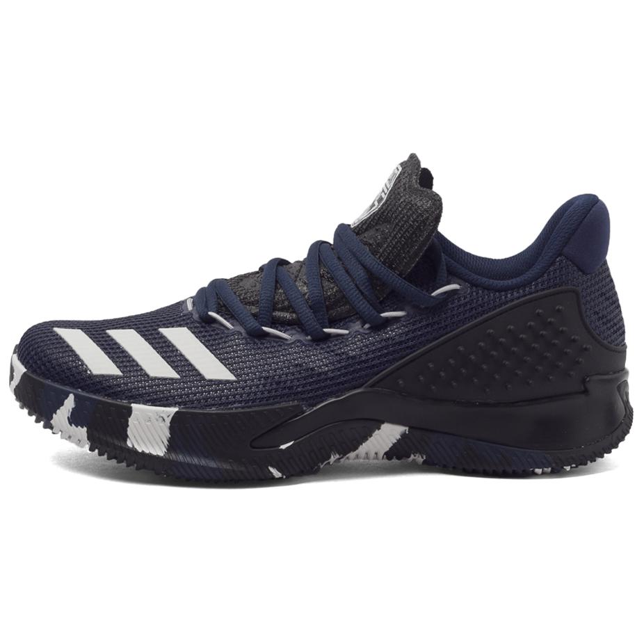 Adidas Ball 365 Sports Comfortable Non-Slip Wear-Resistant Low-Top Basketball Shoes Men Sneakers Blue Black B72868