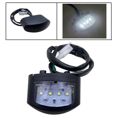 Motorcycle License Plate Light Rear Indicator Lamp Abs Led For Kawasaki Ninja 250R 300 Zx636 Zx-6R Z1000 Z800 Z750