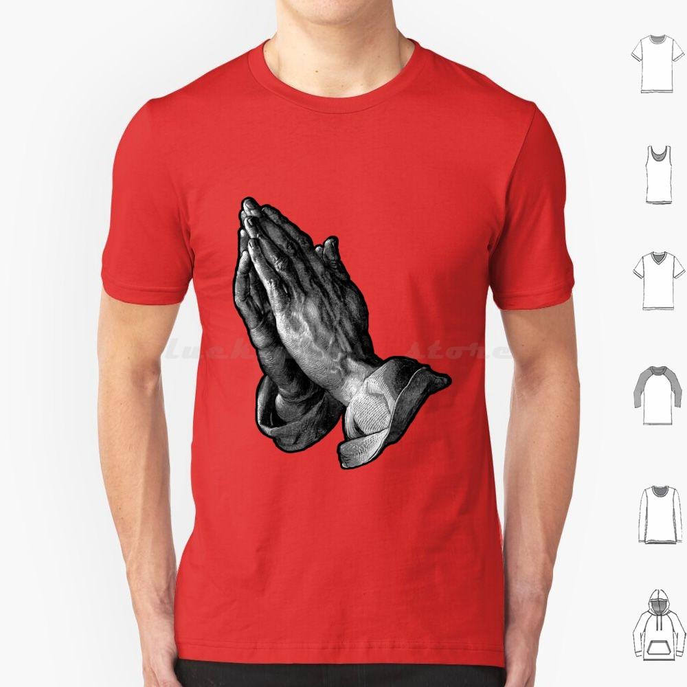 Praying Hands T Shirt 6xl Cotton Cool Tee Albrecht Durer Durer Albrecht Dürer Dürer Renaissance Praying Hands Hands Mild Peril S
