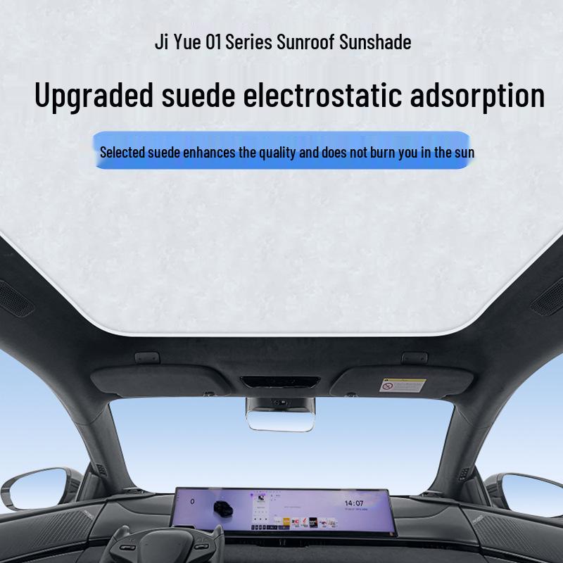 Ji Yue 23 Model 01 Sunroof Sunshade: Heat Insulation, Privacy, and Sun Protection