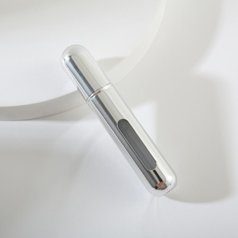 10ml 5ml Mini Portable Perfume Spray Aluminium Travel Self-Pumping Dispenser Bottle Bottom Direct Fill Jar Cosmetic Empty Tool