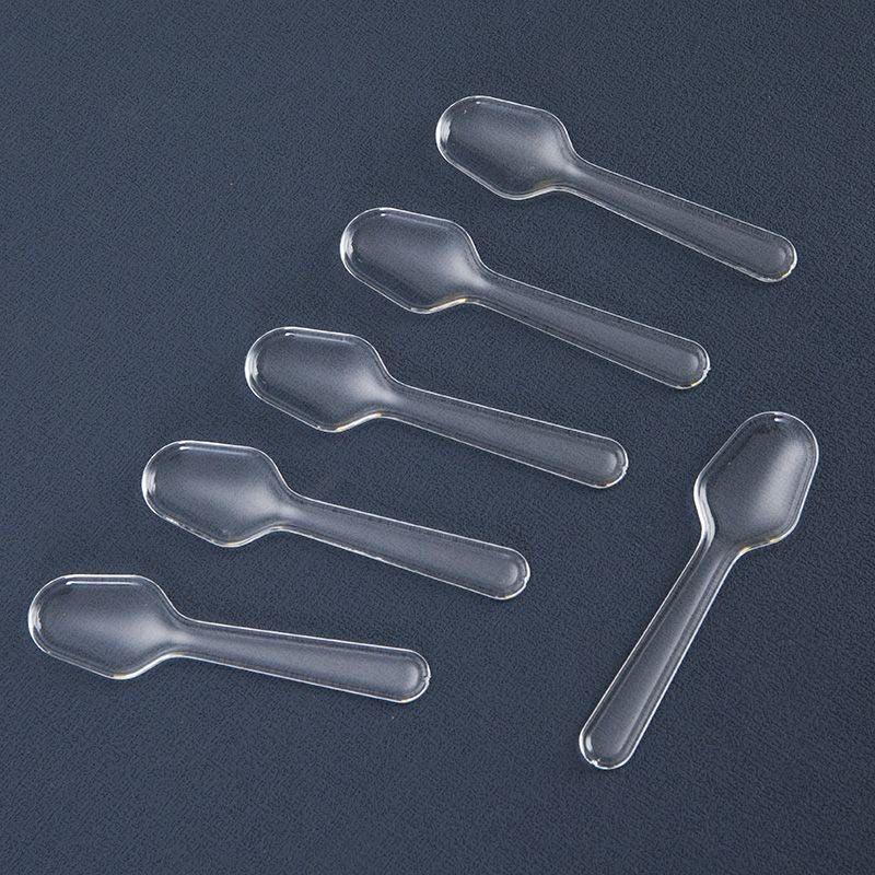 Individually Wrapped Disposable Tasting Spoons