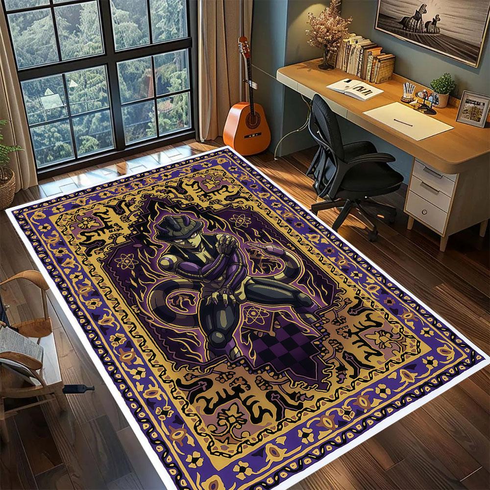 Hunter Anime Character Carpet for Living Room Bedroom Home Decor Cool Movie Mat Play Floor Mat
