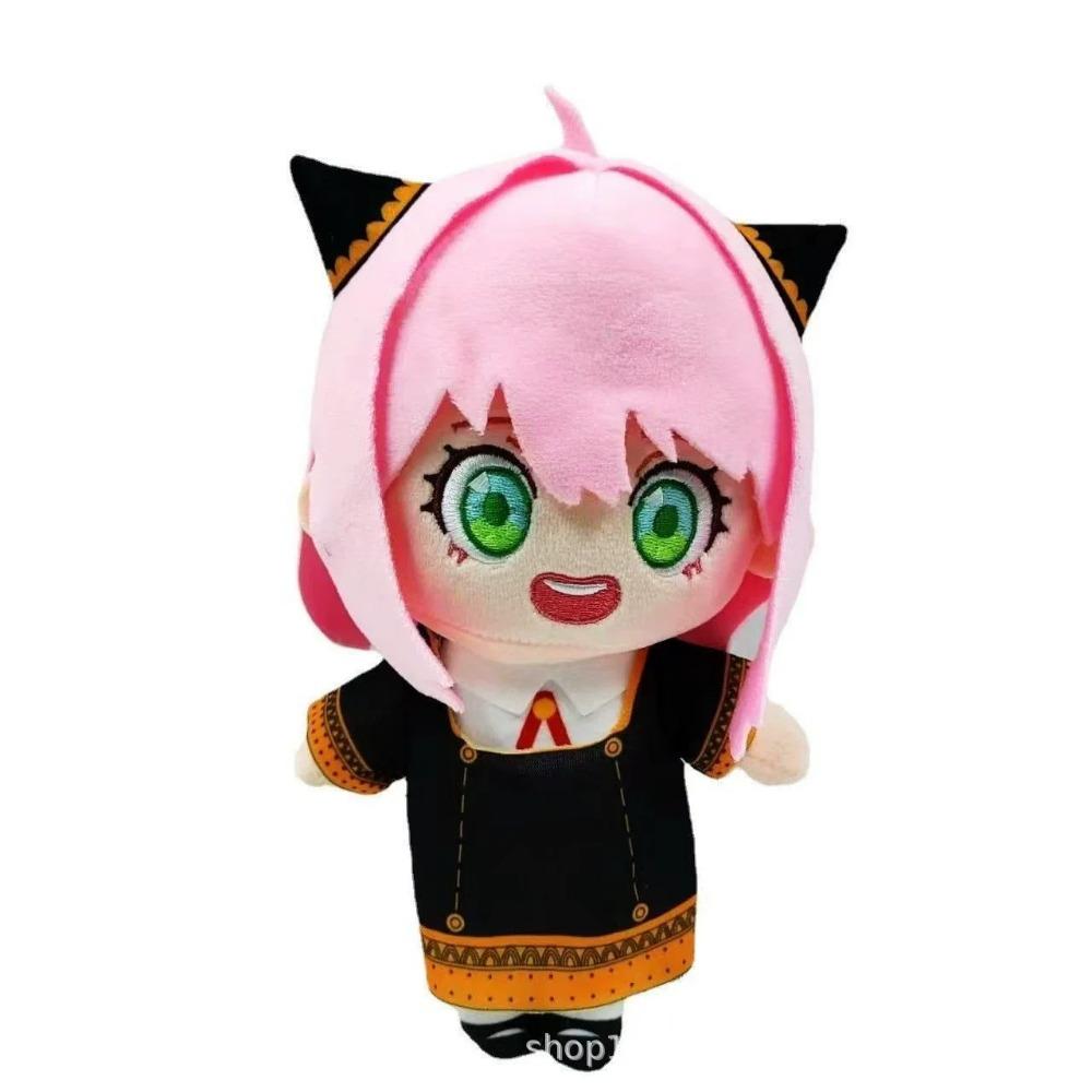 20cm Anya Forger Plush Anime Spy X Family Character Soft Stuffed Peluche Cute Doll Cosplay Prop Home Decor for Kids Fans Gifts