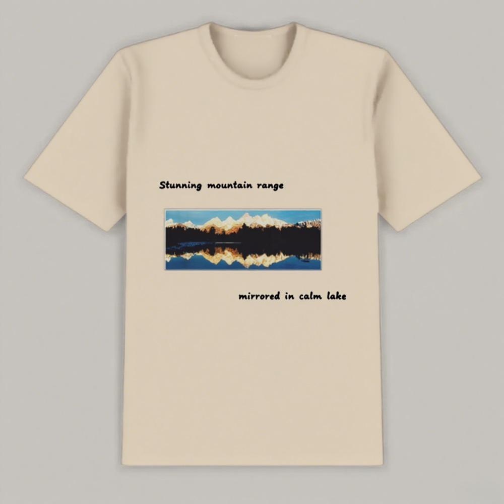 Street Daily Style Hot Casual and High-quality High-quality Printed Cotton Short-sleeved Couples Are Fashionable Trend T-shirt