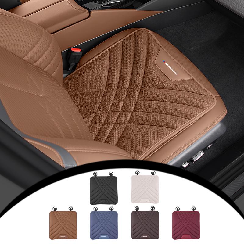 2025 Hot Leather Car Seat Cushion Auto High End Interior For BMW E46 E90 E60 F10 F30 E39 E36 F20 G20 G30 E87 F15 F25 G01 G02 G05