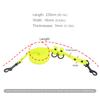 PVC Multifunctional Dog Leash Adjustable Pet Training Leads Double Puppy Leash For Small Large Dogs Rope