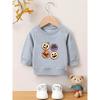 European sizes A Cute And Simple Halloween Print Design, a Lightweight Round-Neck Sweatshirt for Baby Kids, Durable And Wrinkle-Resistant