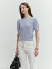 Deonseuteu Summer Cotton Cable Knit Swedish Blue_Udsw4B225G1