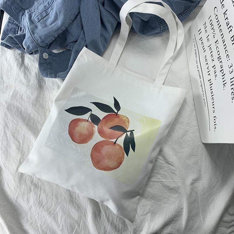 Canvas Shoulder Tote Bag for Women 2019 Female Handbags Eco Reusable Cloth Shopping Bag Ladies Beach