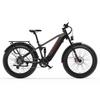 Bicicletta Elettrica Dukawey Silvertip Motore 1000W Full Sospensioni Bici Elettrica per Adulti 52V 20AH Doppi Freni Idraulici Carico Massimo 150Kg