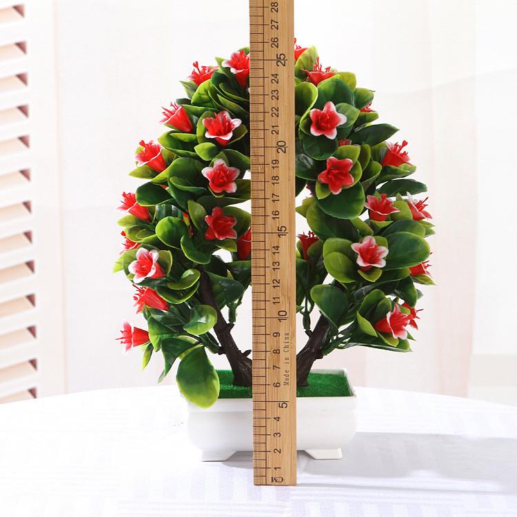 Artificial Lily Plant Indoor Decor With Plastic Material For Home Garden Display