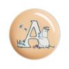 [Offiziell importiert] Moomin Arabia Mini Teller, 10,5 cm, Alphabet-Kollektion "A" Moomin Geschirr Arabia 1077291