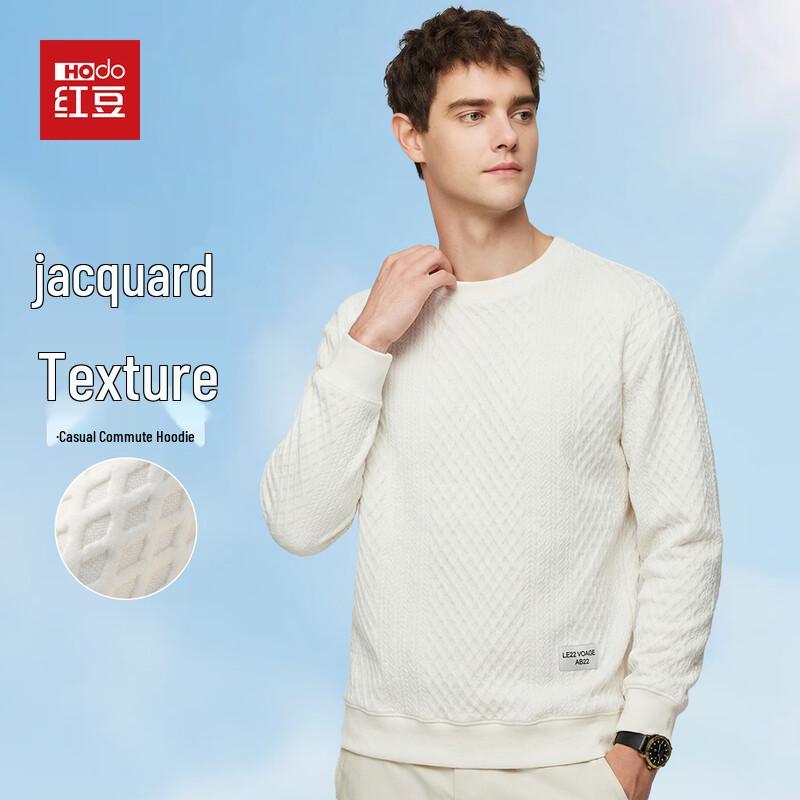 Hodo Men s Jacquard Round Neck Long-Sleeve Sweatshirt 180