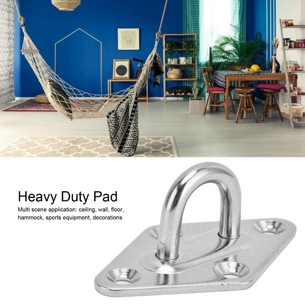 Kit de suspension pour hamac losange robuste 4 pièces Pour hamacs d'intérieur et d'extérieur et chaises balançoires