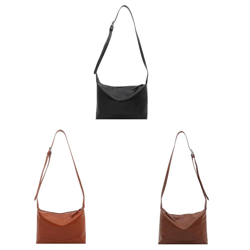 Minimalist Pu Tote Bag For Women With Large Capacity And Zipper Closure For Daily Use