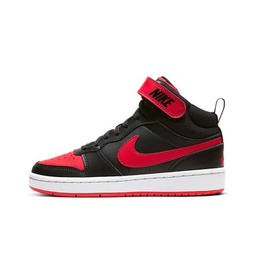 

Nike Court Borough Mid 2 GS Bred CD7782-003 EU 36.5 чёрный/белый