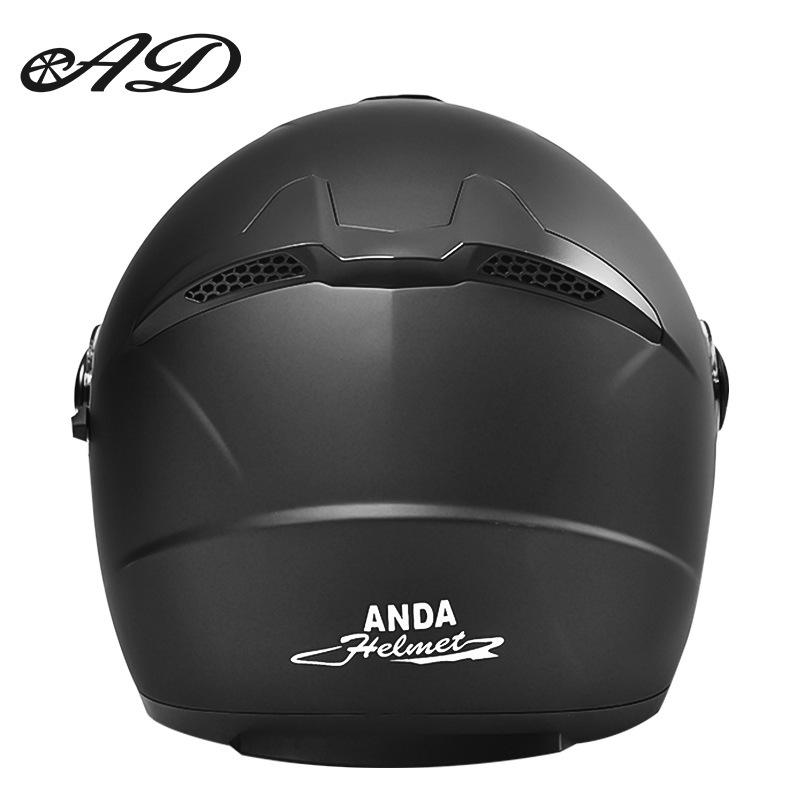 AD Unisex Electric Motorcycle Helmet - Winter Warmth, All-Season Safety, 3C Certified Half Helmet for Scooters