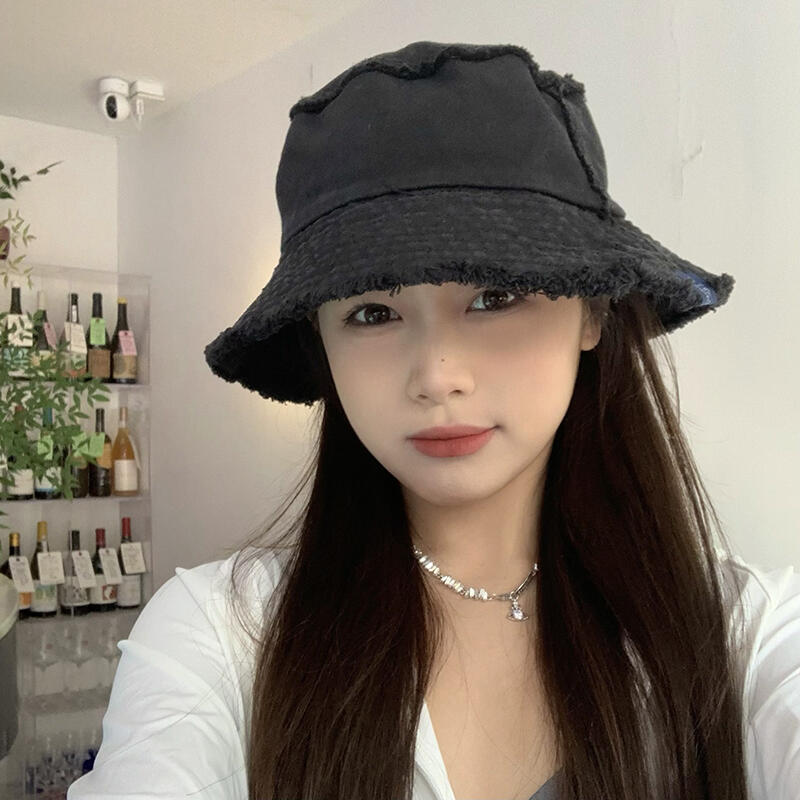 Панама-ведро с отворотом On the Moment C2 Черная BLACK