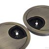Pack Cable Desk Grommet Cover - 60mm
