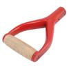 Shovel Handle Y Shaped 12.22in Inside Diameter Replacement Spade Handle with Wooden Grip for Garden