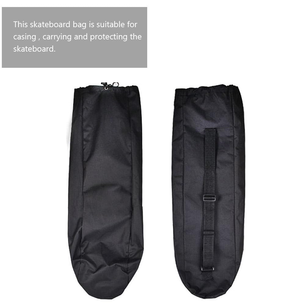 Toyvian Skateboard Thick 600D Skateboard Deck Skateboard Case System Waterproof Bag, Bag, Cover, Backpack, Case, High-Performance