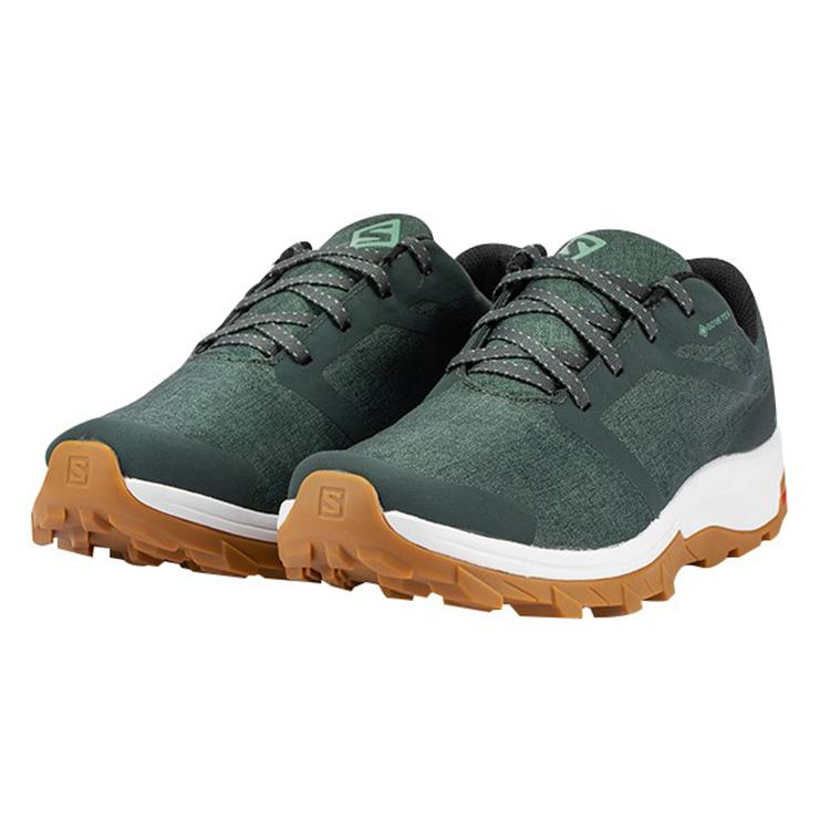 SALOMON Mesh Abrasion Resistant Low Top Casual Shoes Men's 407322