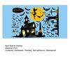 Halloween Window Sticker Pumpkin Bat Wall Sticker Waterproof Self-Adhesive Sticker